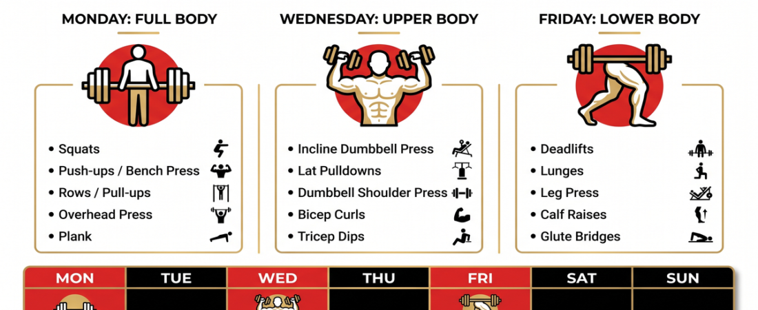 Best Workout Split for Beginners: What Actually Works in 2026