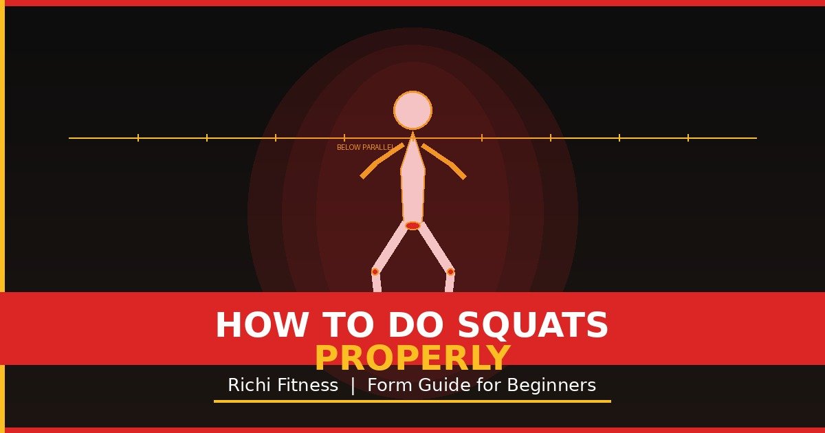 How to Do Squats Properly: Form Guide for Beginners